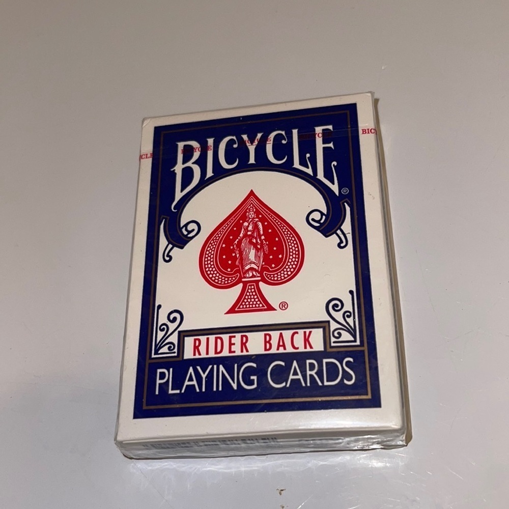 Bicycle Rider Back Playing Card